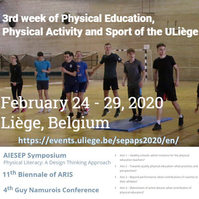 3rd Week of Physical Education, Physical Activity and Sports – Liege