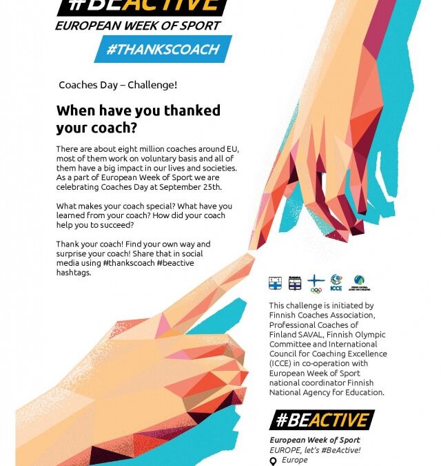Thank your Coach 2020! – CALL TO ACTION