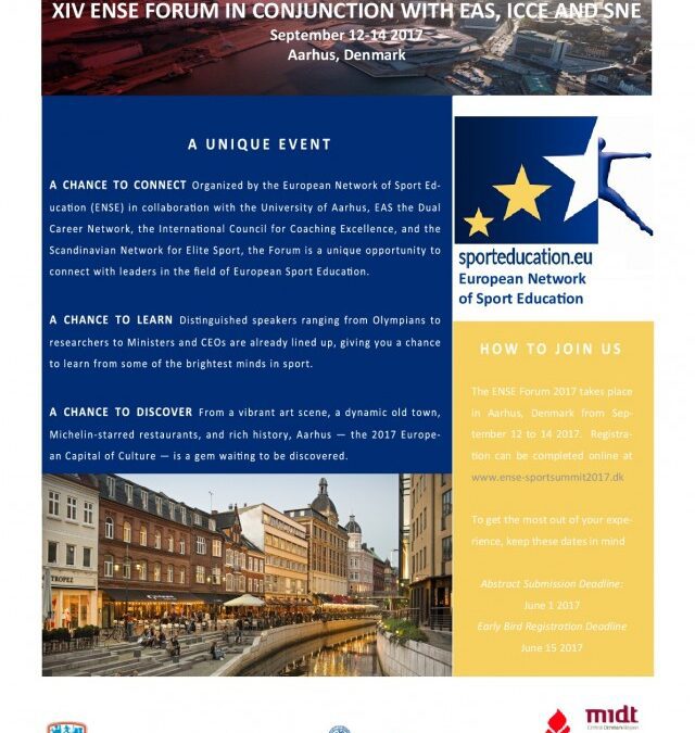 Sport Summit Aarhus 2017, 12-14 September