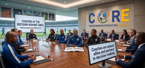 Coaches at the decision-making table as natural allies and partners in sport governance.
